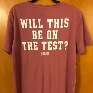 VS PINK Campus Tee Size Large